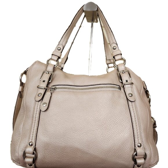 Euc Coach Alexadra Gold Leather Studded Shoulder Bag/Handbag - Picture 3 of 13